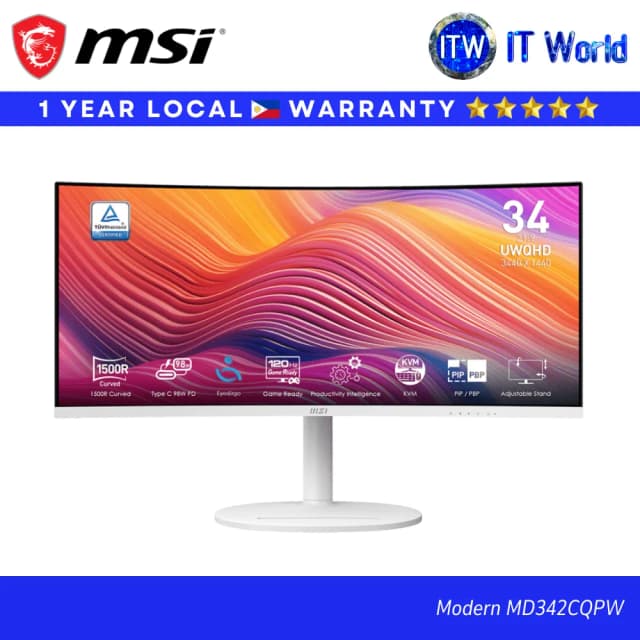 Top 1 so sánh giá Màn hình MSI PRO MP341CQW-E12 (34 inch, UWQHD, VA, 120Hz, 1ms) - Tìm sản phẩm giá rẻ nhất - Ảnh 11