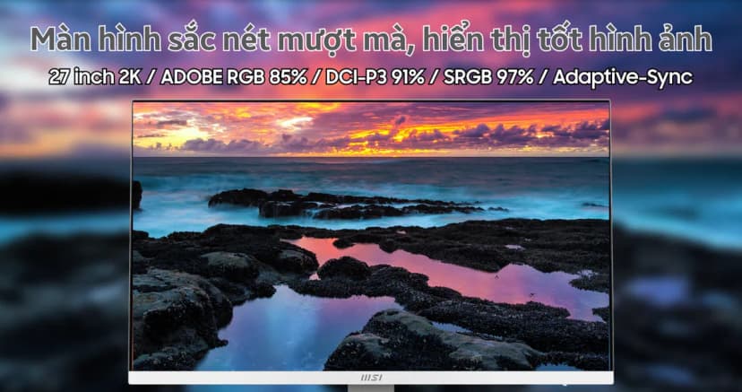 So sánh giá Màn hình Gaming MSI PRO MP273QW E14 (27 inch 2K, IPS, 144Hz, 1ms) - Tìm sản phẩm giá rẻ nhất - Ảnh 5