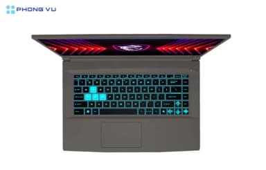 Laptop MSI Gaming Thin 15 B12UC - 2045VN (i5 12450H, 16GB, 512GB, RTX 3050 4GB, Full HD 144Hz, Win11) - 16