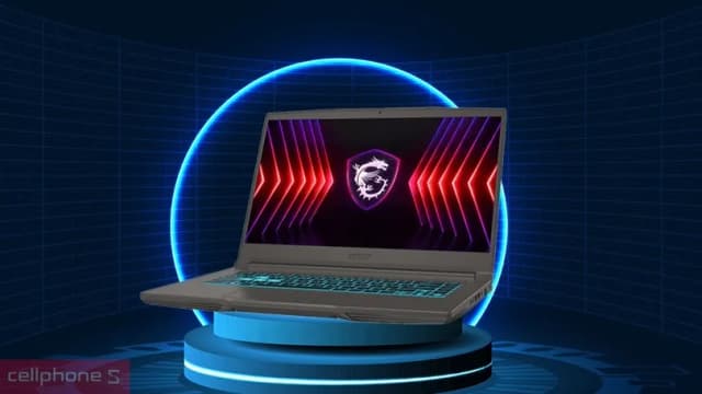 Laptop MSI Gaming Thin 15 B12UC - 2045VN (i5 12450H, 16GB, 512GB, RTX 3050 4GB, Full HD 144Hz, Win11) - 20