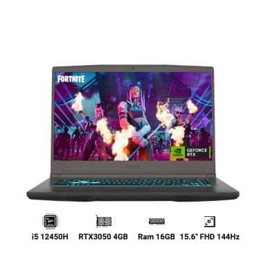 Laptop MSI Gaming Thin 15 B12UC - 2045VN (i5 12450H, 16GB, 512GB, RTX 3050 4GB, Full HD 144Hz, Win11) - 6
