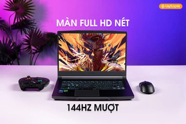 Laptop MSI Gaming Thin 15 B13UCX - 2080VN (i5 13420H, 16GB, 512GB, RTX 2050 4GB, Full HD 144Hz, Win11) - 18
