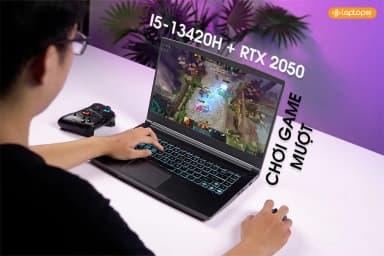 Laptop MSI Gaming Thin 15 B13UCX - 2080VN (i5 13420H, 16GB, 512GB, RTX 2050 4GB, Full HD 144Hz, Win11) - 20