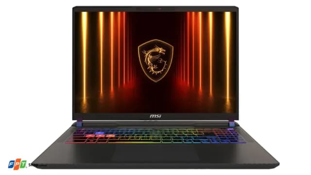 Laptop MSI Gaming Vector 16 HX AI A2XWHG - 010VN_32GB (Ultra 7 255HX, 32GB, 512GB, RTX 5070Ti 12GB, QHD+ 240Hz, Win11) - 12