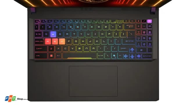 Laptop MSI Gaming Vector 16 HX AI A2XWHG - 010VN_32GB (Ultra 7 255HX, 32GB, 512GB, RTX 5070Ti 12GB, QHD+ 240Hz, Win11) - 17