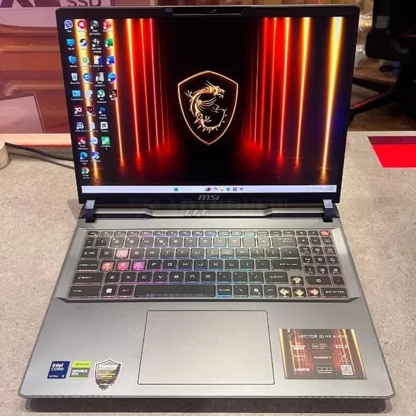 Laptop MSI Gaming Vector 16 HX AI A2XWHG - 010VN_32GB (Ultra 7 255HX, 32GB, 512GB, RTX 5070Ti 12GB, QHD+ 240Hz, Win11) - 6
