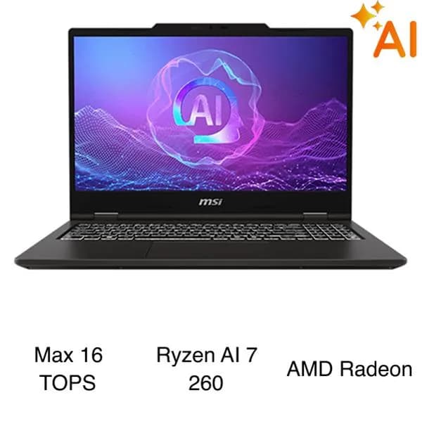 So sánh giá Laptop MSI Venture A15 AI A2HMG - 003VN (R7 260, 16GB, 512GB, Full HD 144Hz, Win11) rẻ nhất? - Ảnh 2