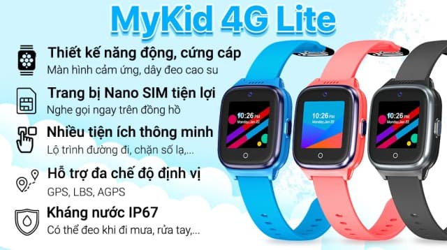 So sánh giá Đồng hồ định vị trẻ em MyKid 4G Lite rẻ nhất? - Ảnh 6