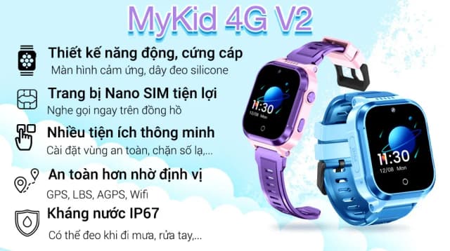 So sánh giá Đồng hồ định vị trẻ em MyKid 4G V2 rẻ nhất? - Ảnh 7