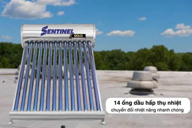 So sánh giá Máy nước nóng năng lượng mặt trời Sơn Hà 140 lít Sentinel Silver 58-140G rẻ nhất? - Ảnh 16