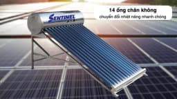 Máy nước nóng năng lượng mặt trời Sơn Hà 140 lít Sentinel Silver 58-140G - Giá rẻ nhất hôm nay - Ảnh 6