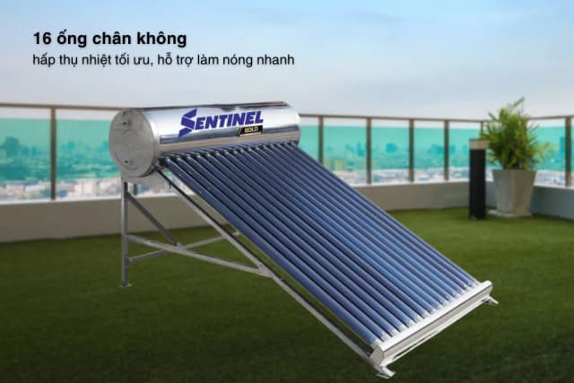 So sánh giá Máy nước nóng năng lượng mặt trời Sơn Hà 160 lít Sentinel Silver 58-160G rẻ nhất? - Ảnh 12