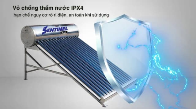 So sánh giá Máy nước nóng năng lượng mặt trời Sơn Hà 160 lít Sentinel Silver 58-160G rẻ nhất? - Ảnh 3