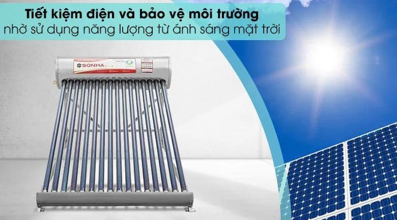 So sánh giá Máy nước nóng năng lượng mặt trời Sơn Hà 160 lít Sentinel Silver 58-160T - Tìm sản phẩm giá rẻ nhất - Ảnh 16