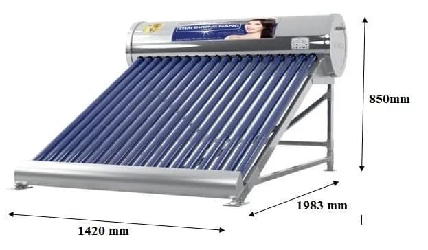 So sánh giá Máy nước nóng năng lượng mặt trời Sơn Hà 160 lít Sentinel Silver 58-160T - Tìm sản phẩm giá rẻ nhất - Ảnh 20