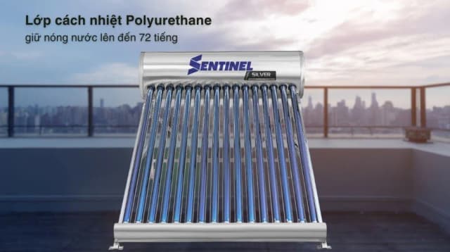 So sánh giá Máy nước nóng năng lượng mặt trời Sơn Hà 160 lít Sentinel Silver 58-160T rẻ nhất? - Ảnh 10