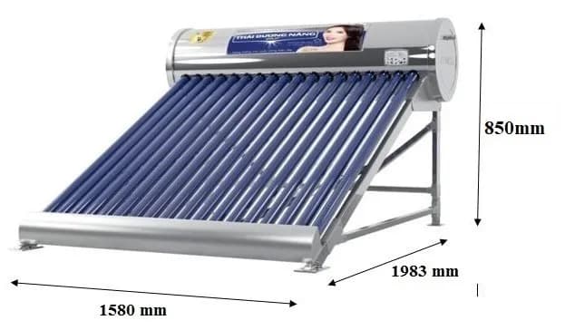 So sánh giá Máy nước nóng năng lượng mặt trời Sơn Hà 180 lít Sentinel Gold 58-180T rẻ nhất? - Ảnh 12