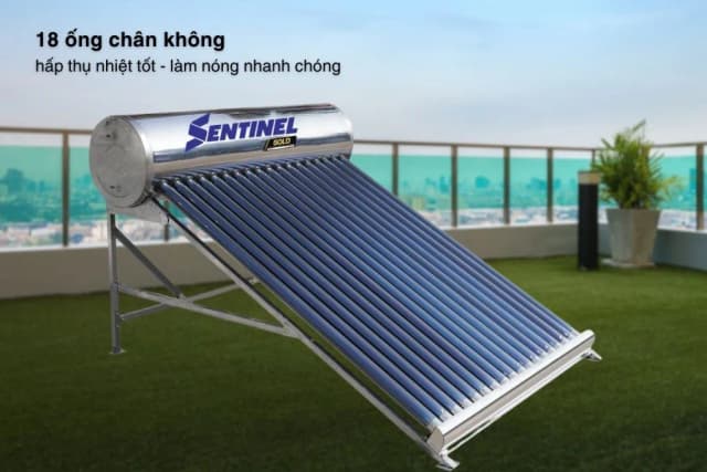 So sánh giá Máy nước nóng năng lượng mặt trời Sơn Hà 180 lít Sentinel Silver 58-180G rẻ nhất? - Ảnh 11