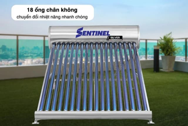 So sánh giá Máy nước nóng năng lượng mặt trời Sơn Hà 180 lít Sentinel Silver 58-180G rẻ nhất? - Ảnh 4