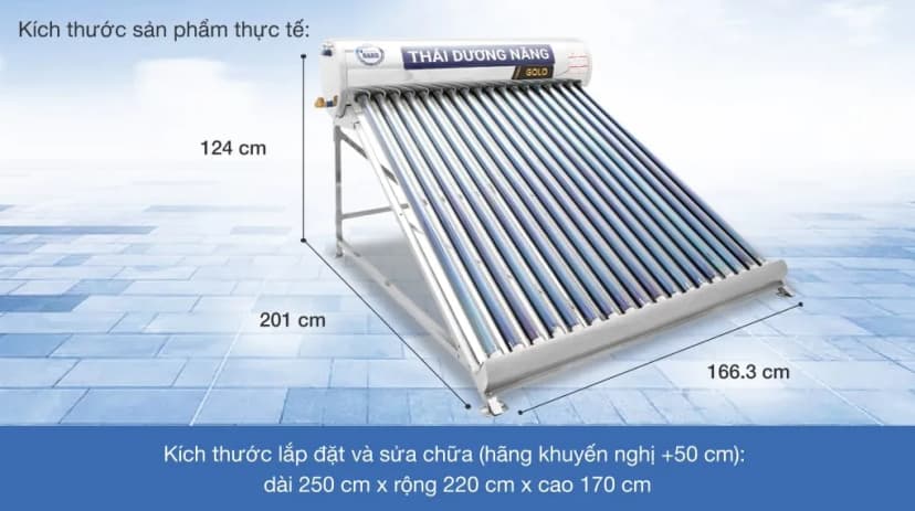 So sánh giá Máy nước nóng năng lượng mặt trời Sơn Hà 180 lít Sentinel Silver 58-180T - Tìm sản phẩm giá rẻ nhất - Ảnh 19