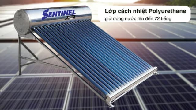 So sánh giá Máy nước nóng năng lượng mặt trời Sơn Hà 200 lít Sentinel Gold 58-200G rẻ nhất? - Ảnh 15