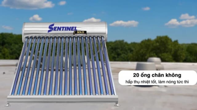 So sánh giá Máy nước nóng năng lượng mặt trời Sơn Hà 200 lít Sentinel Gold 58-200G rẻ nhất? - Ảnh 4