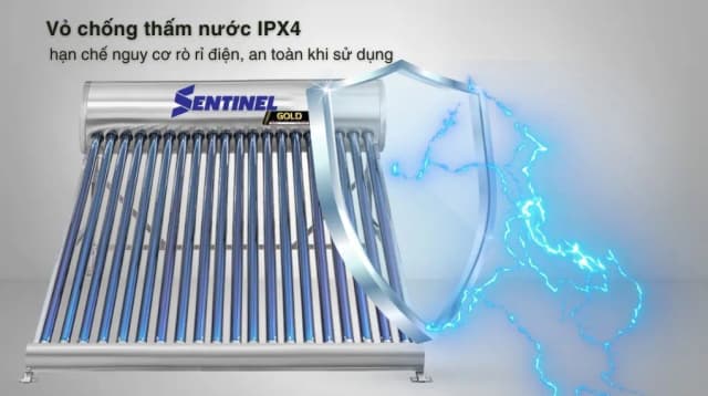 So sánh giá Máy nước nóng năng lượng mặt trời Sơn Hà 200 lít Sentinel Gold 58-200T rẻ nhất? - Ảnh 7
