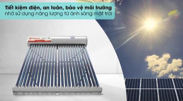So sánh giá Máy nước nóng năng lượng mặt trời Sơn Hà 240 lít Sentinel Gold 58-240G rẻ nhất? - Ảnh 19