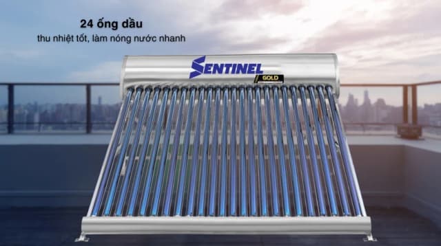 So sánh giá Máy nước nóng năng lượng mặt trời Sơn Hà 240 lít Sentinel Gold 58-240T rẻ nhất? - Ảnh 2