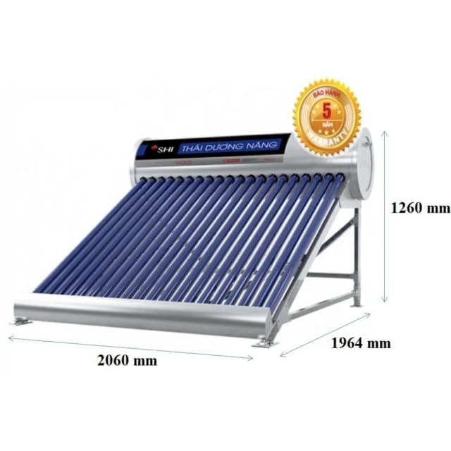 So sánh giá Máy nước nóng năng lượng mặt trời Sơn Hà 240 lít Sentinel Gold 58-240T rẻ nhất? - Ảnh 8