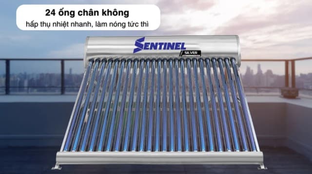 So sánh giá Máy nước nóng năng lượng mặt trời Sơn Hà 240 lít Sentinel Silver 58-240G rẻ nhất? - Ảnh 4