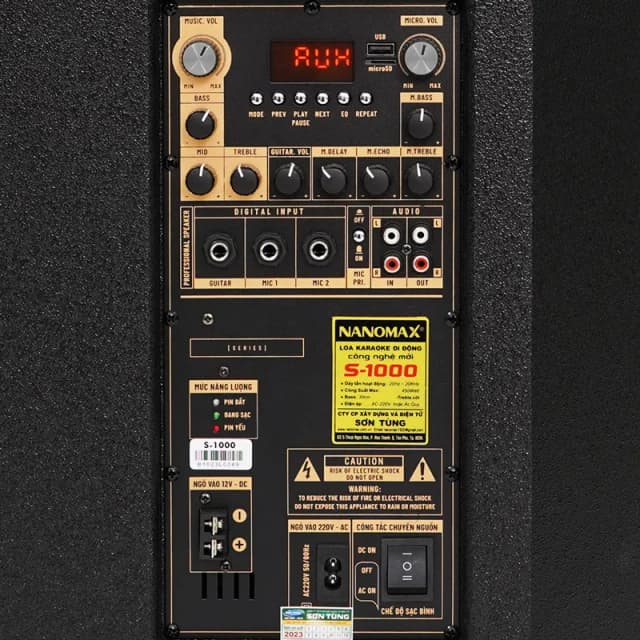 So sánh giá Loa kéo Karaoke Nanomax S-1000 450W rẻ nhất? - Ảnh 12