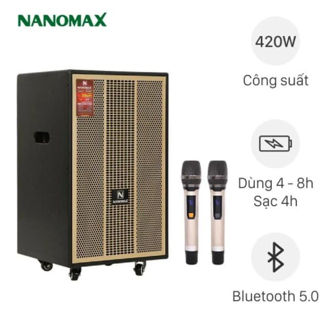So sánh giá Loa kéo Karaoke Nanomax S-1000 450W rẻ nhất? - Ảnh 15