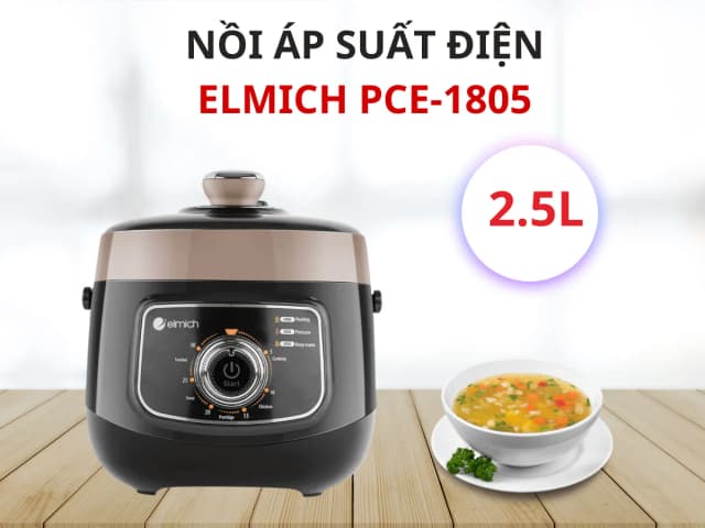 So sánh giá Nồi áp suất điện Elmich PCE-1805 2.5 lít rẻ nhất? - Ảnh 14