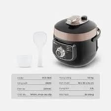 So sánh giá Nồi áp suất điện Elmich PCE-1805 2.5 lít rẻ nhất? - Ảnh 9