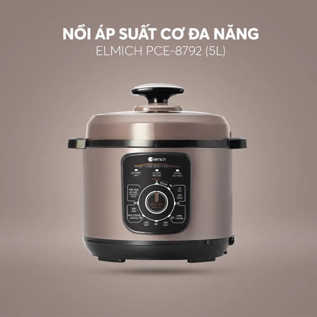 So sánh giá Nồi áp suất điện Elmich PCE-8792 5 lít rẻ nhất? - Ảnh 2