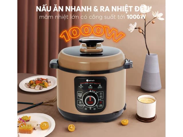 So sánh giá Nồi áp suất điện Elmich PCE-8792 5 lít rẻ nhất? - Ảnh 11