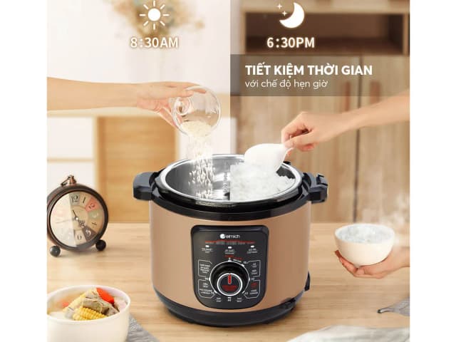 So sánh giá Nồi áp suất điện Elmich PCE-8792 5 lít rẻ nhất? - Ảnh 20
