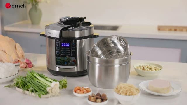 So sánh giá Nồi áp suất điện Elmich PCE9150 6 lít rẻ nhất? - Ảnh 19
