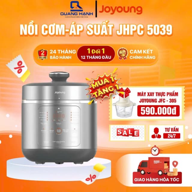 Nồi áp suất điện Joyoung JHPC-5039 5 lít - Ảnh 6