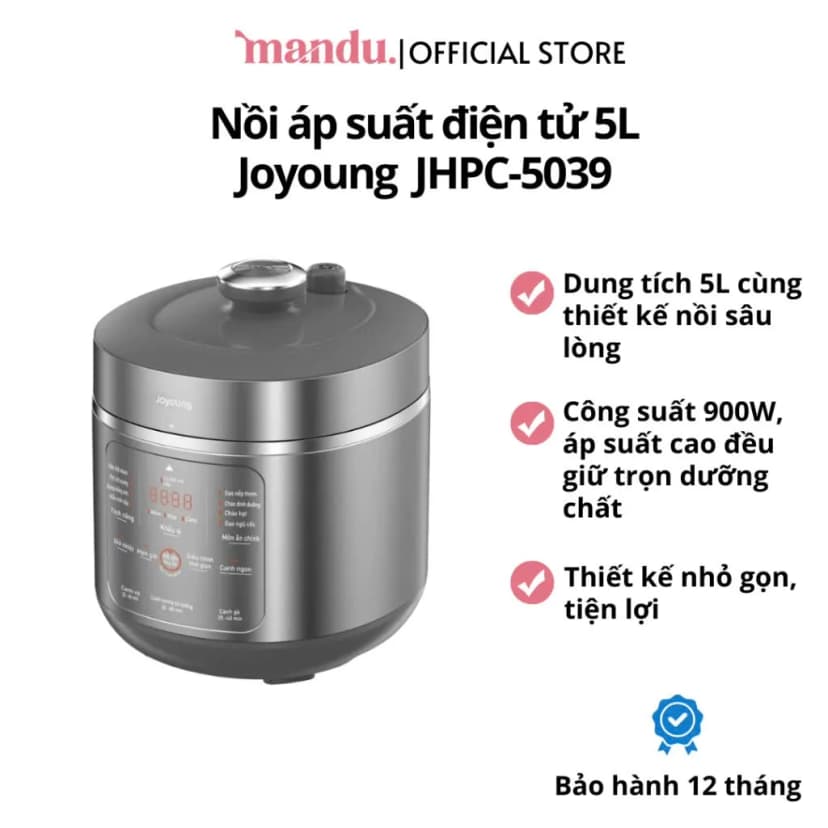 So sánh giá Nồi áp suất điện Joyoung JHPC-5039 5 lít - Tìm sản phẩm giá rẻ nhất - Ảnh 13