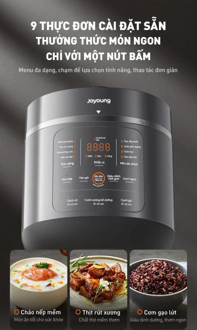 Top 1 so sánh giá Nồi áp suất điện Joyoung JHPC-5039 5 lít - Tìm sản phẩm giá rẻ nhất - Ảnh 20