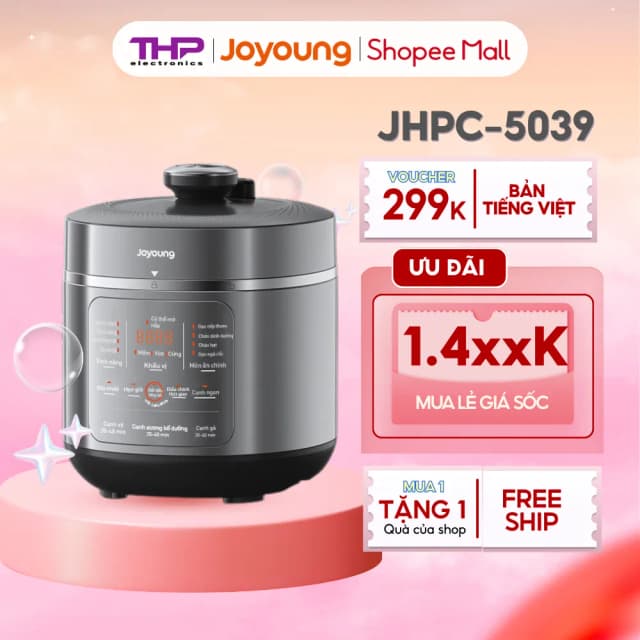 Top 1 so sánh giá Nồi áp suất điện Joyoung JHPC-5039 5 lít - Tìm sản phẩm giá rẻ nhất - Ảnh 34
