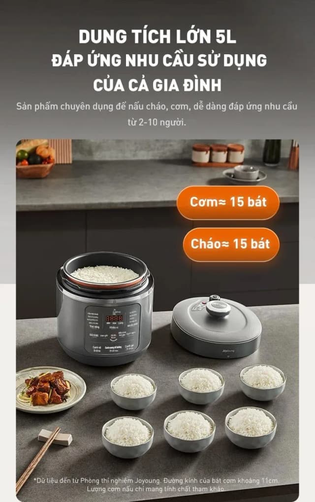 Top 1 so sánh giá Nồi áp suất điện Joyoung JHPC-5039 5 lít - Tìm sản phẩm giá rẻ nhất - Ảnh 44