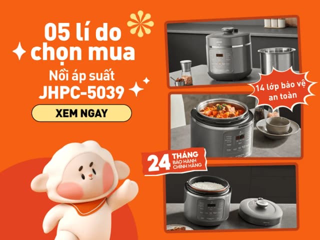 Top 1 so sánh giá Nồi áp suất điện Joyoung JHPC-5039 5 lít - Tìm sản phẩm giá rẻ nhất - Ảnh 45