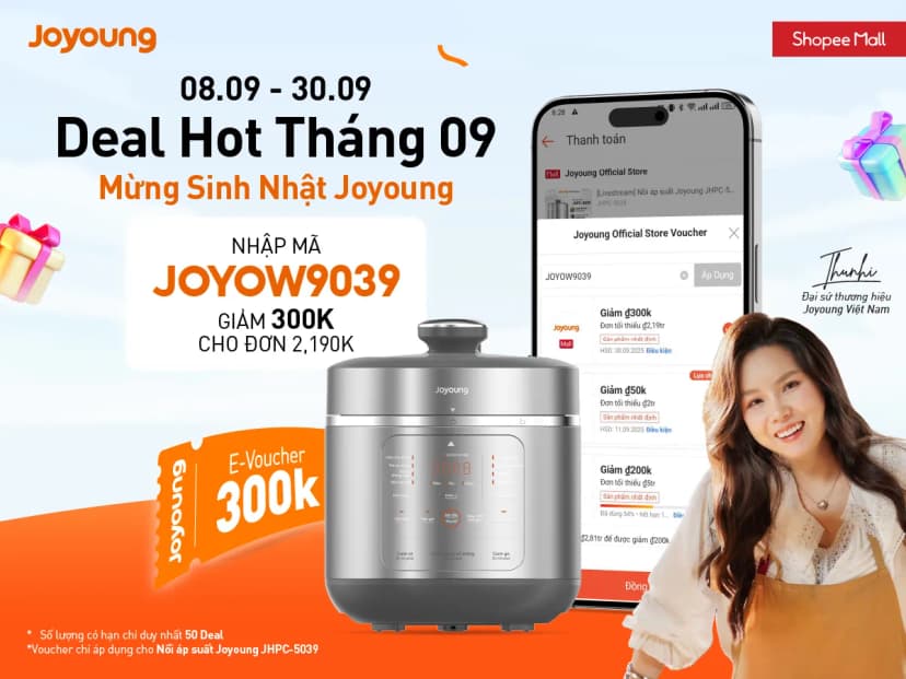 So sánh giá Nồi áp suất điện Joyoung JHPC-5039 5 lít - Tìm sản phẩm giá rẻ nhất - Ảnh 76