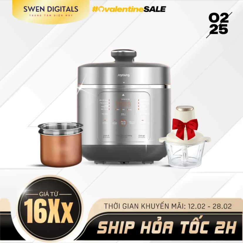 So sánh giá Nồi áp suất điện Joyoung JHPC-5039 5 lít - Tìm sản phẩm giá rẻ nhất - Ảnh 78