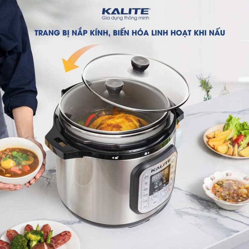 So sánh giá Nồi áp suất điện Kalite KL-636 6 lít - Tìm sản phẩm giá rẻ nhất - Ảnh 18