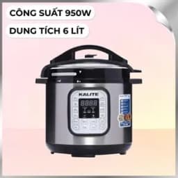 Nồi áp suất điện Kalite KPC6088 6 lít - Giá rẻ nhất hôm nay - Ảnh 11