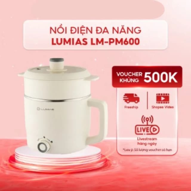 Top 1 so sánh giá Nồi áp suất điện Lumias LPC-068 3 lít  - Bạc - Tìm sản phẩm giá rẻ nhất - Ảnh 29